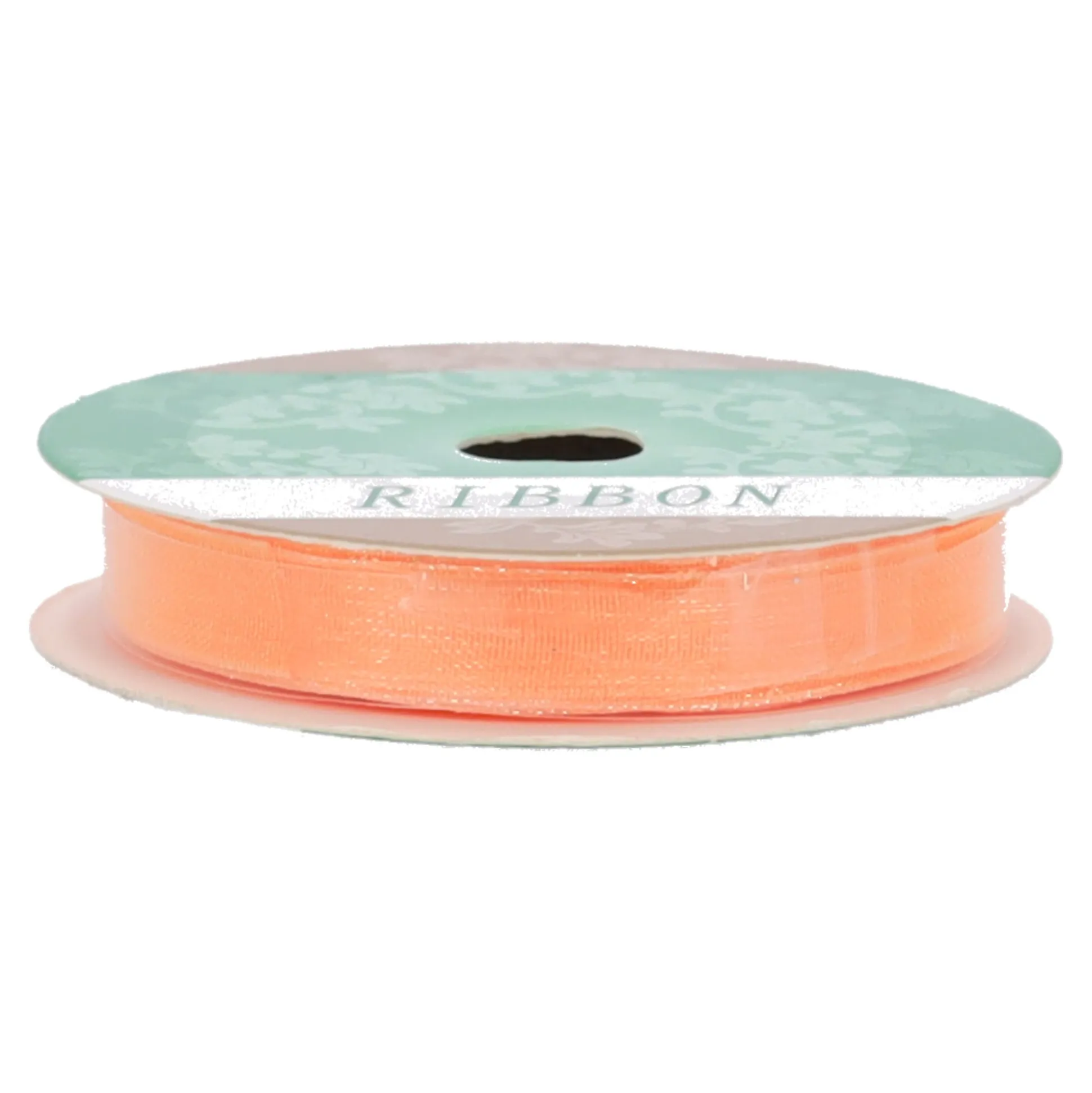 Lint organza 1 cm x 10 m perzik