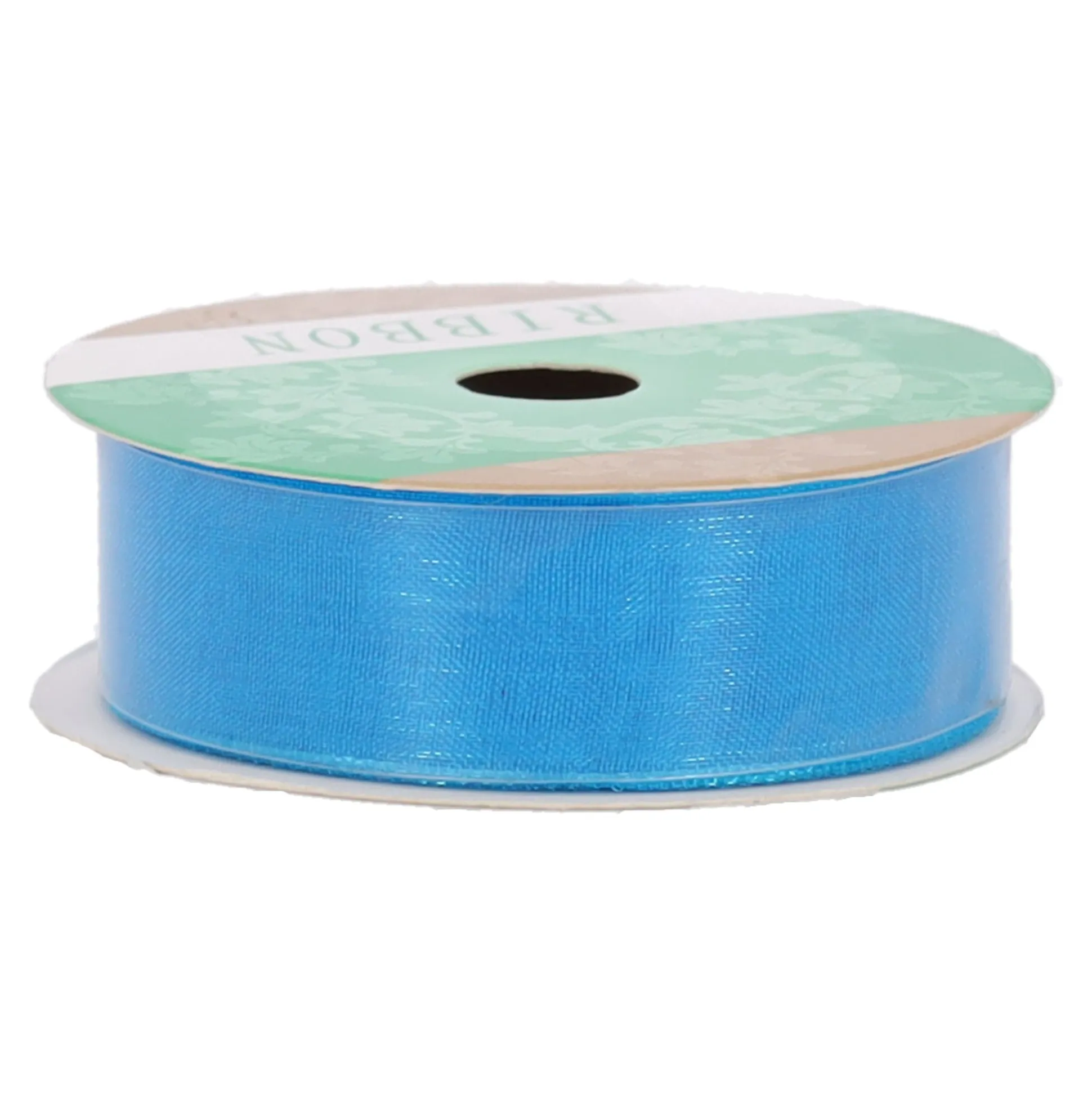 Lint organza 2 cm x 10 m turquoise