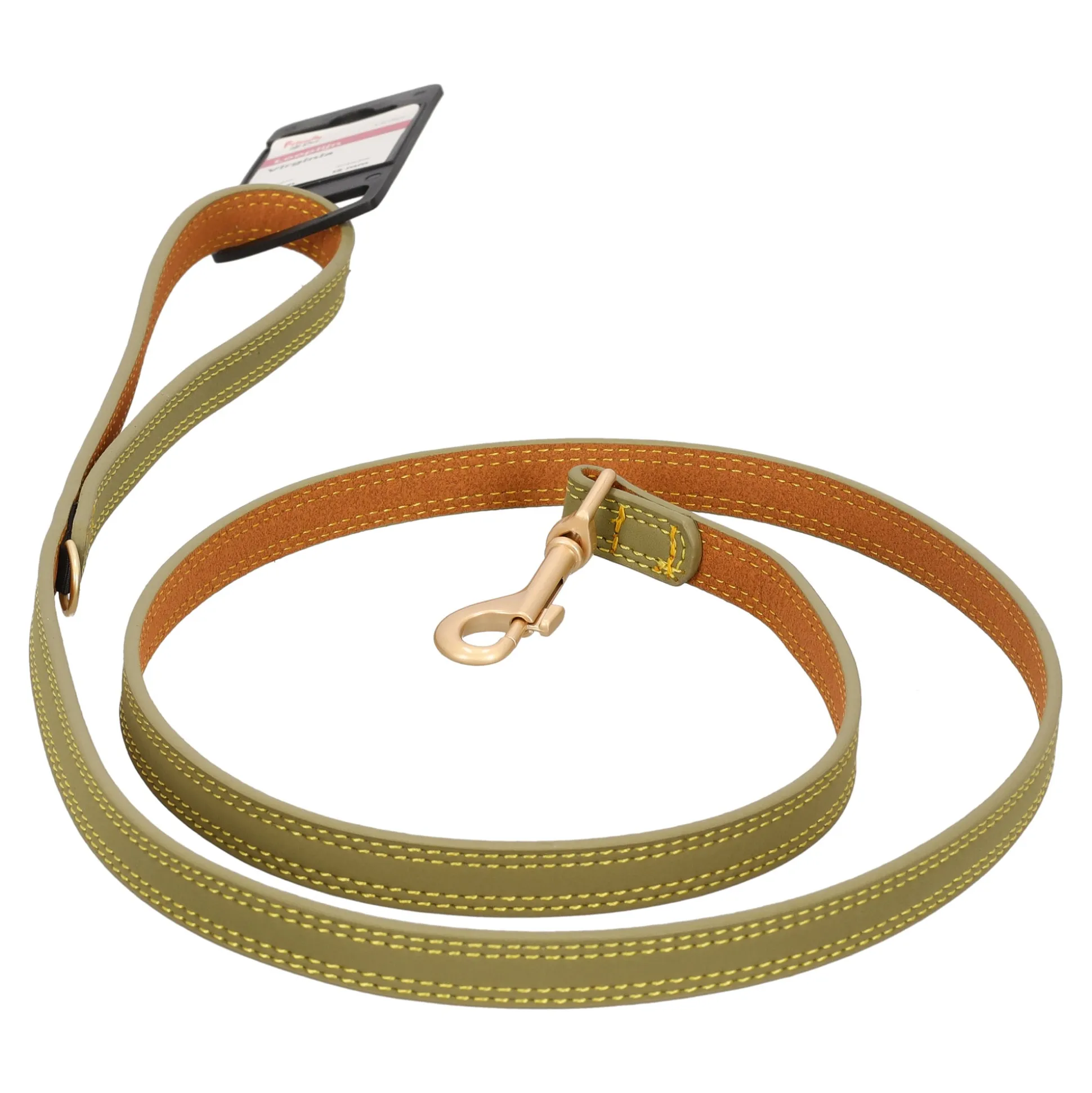 Looplijn Virginia groen S 130 cm 15 mm Friendly Pet