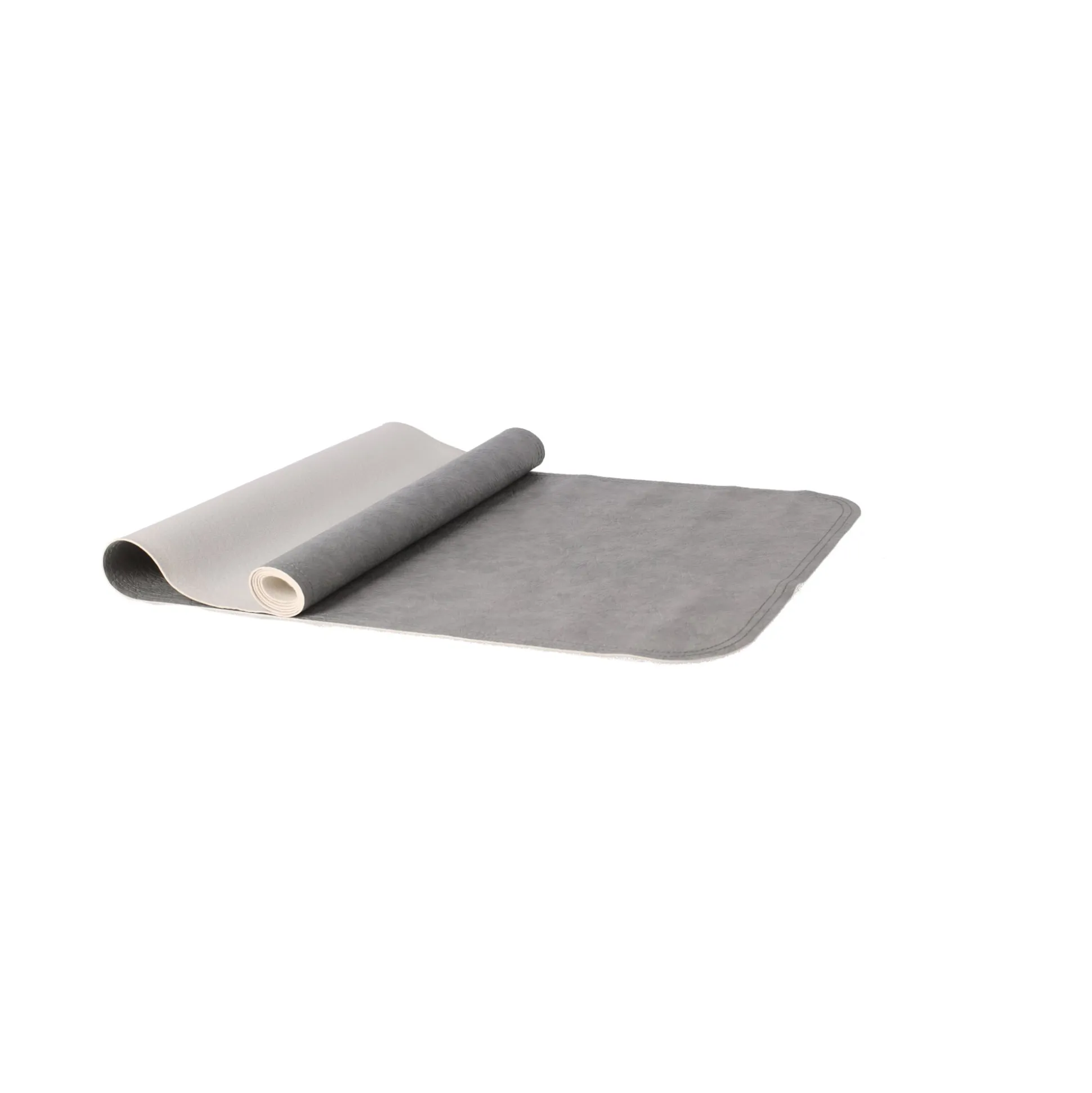 Loper PU 120 x 45 cm grijs