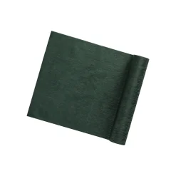 Loper velvet foil groen 28 x 300 cm