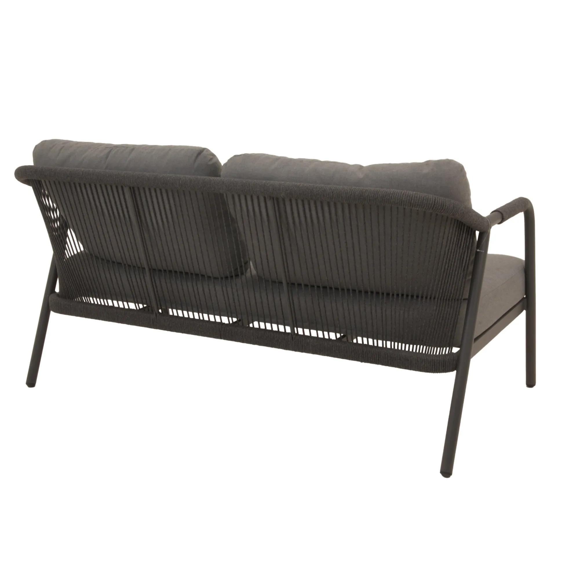 Loungeset Calanca antraciet met kussens