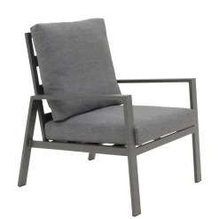 Loungeset Olda antraciet met kussens