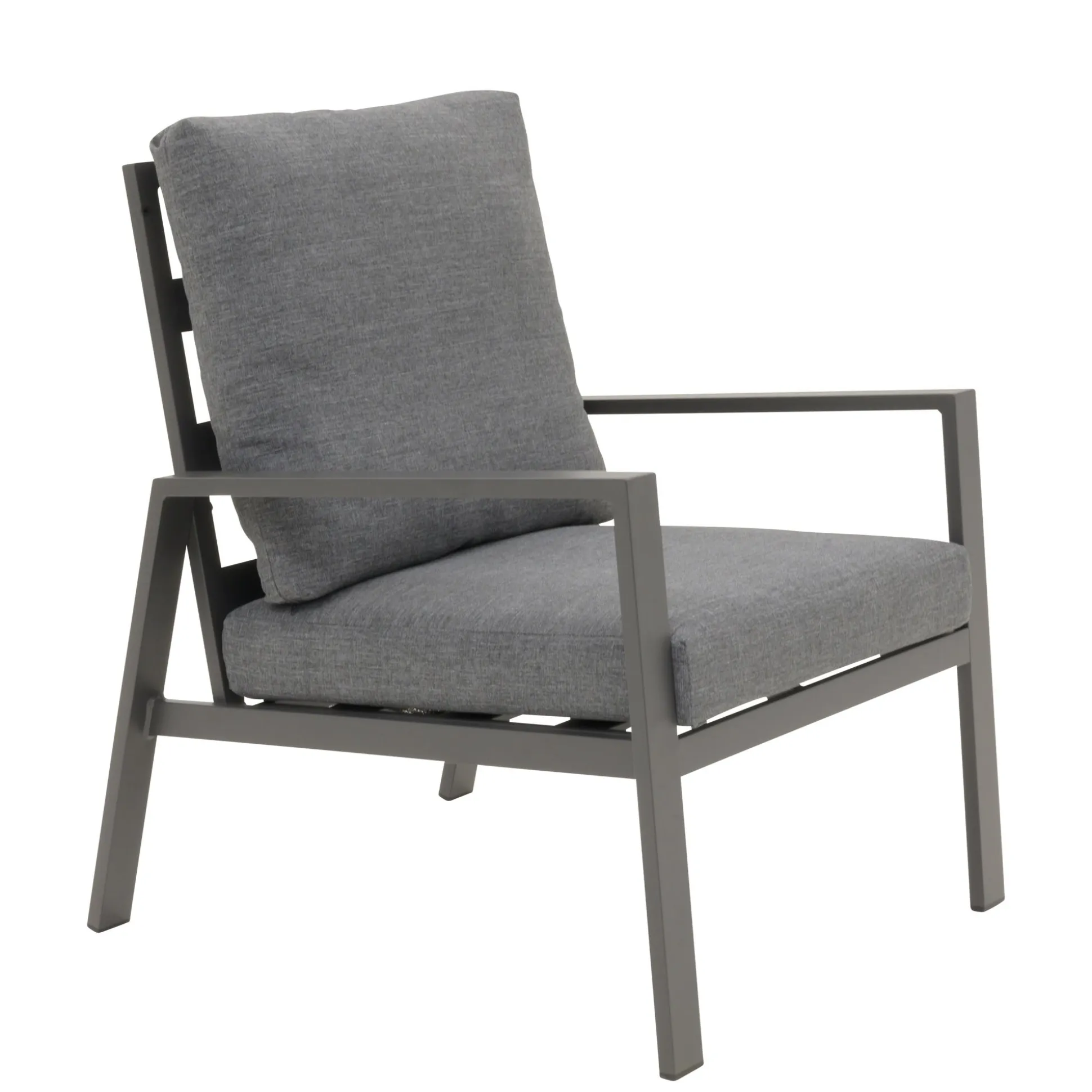 Loungeset Olda antraciet met kussens