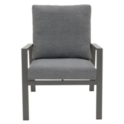 Loungeset Olda antraciet met kussens