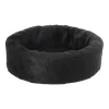 Mand hond teddy zwart 60cm