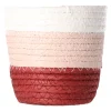 Mand Rachel rond rood 12 x 12 cm