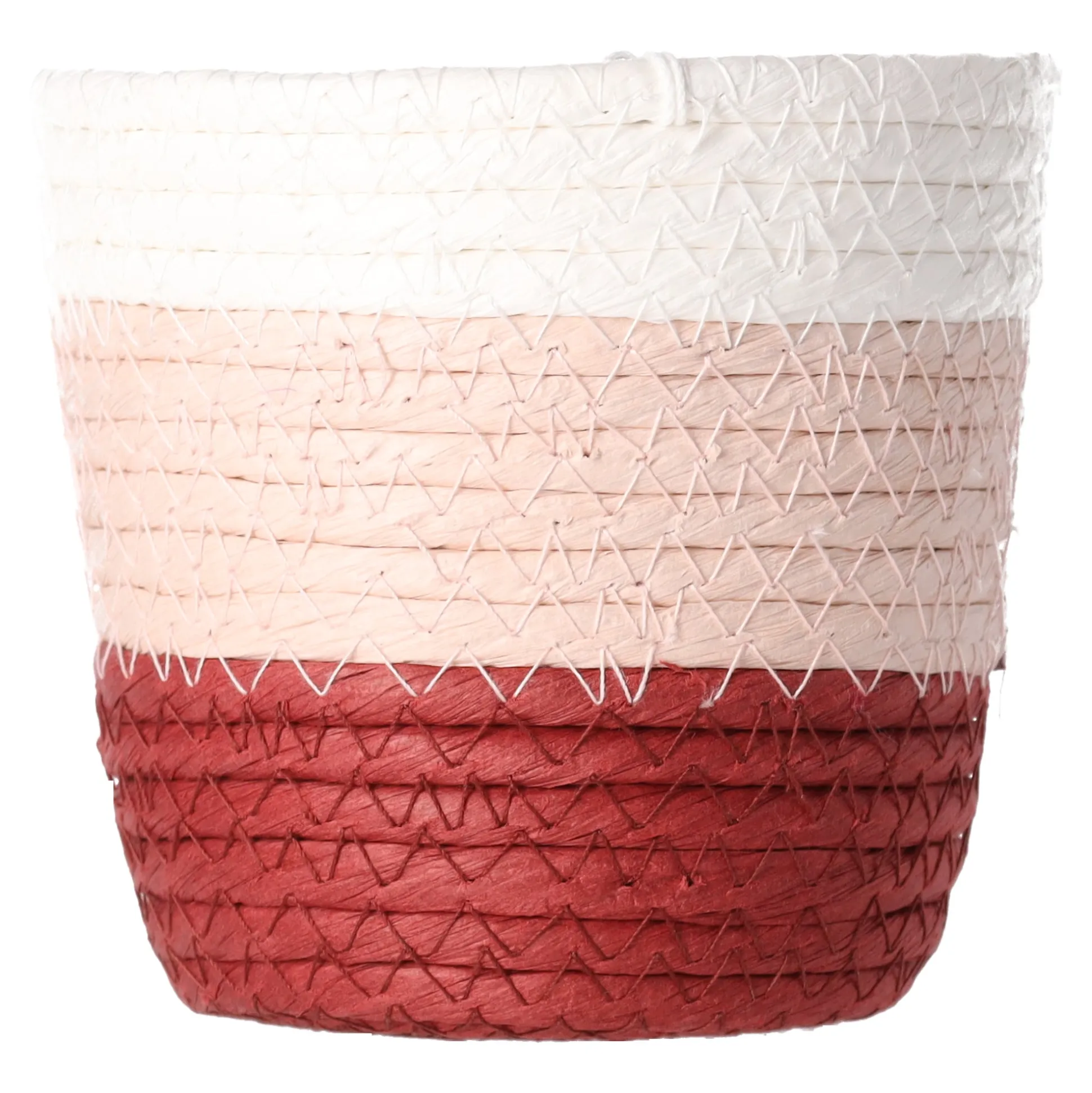 Mand Rachel rond rood 12 x 12 cm