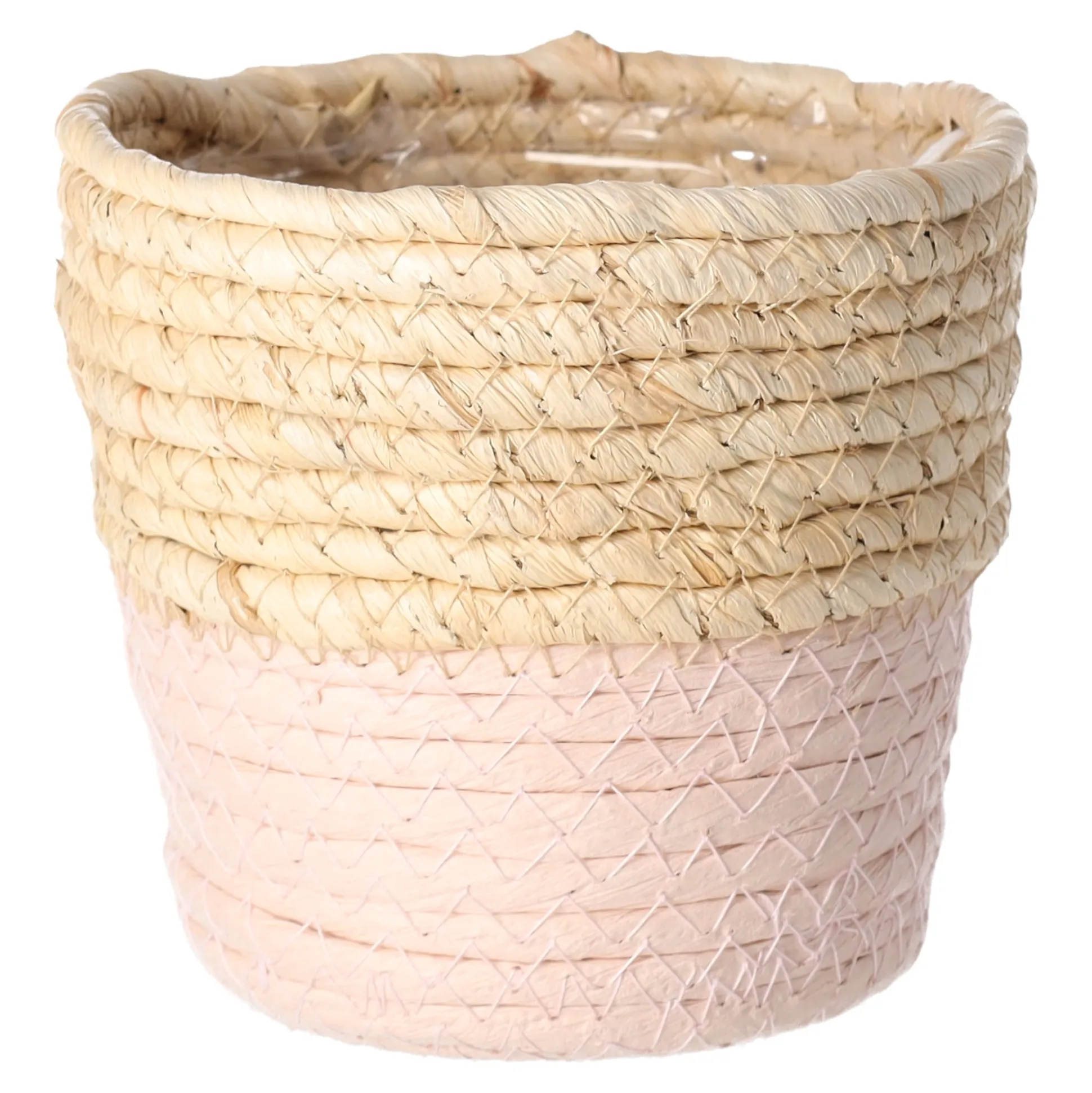 Mand Rachel rond roze 16 x 16 cm