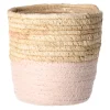 Mand Rachel rond roze 14 x 14 cm
