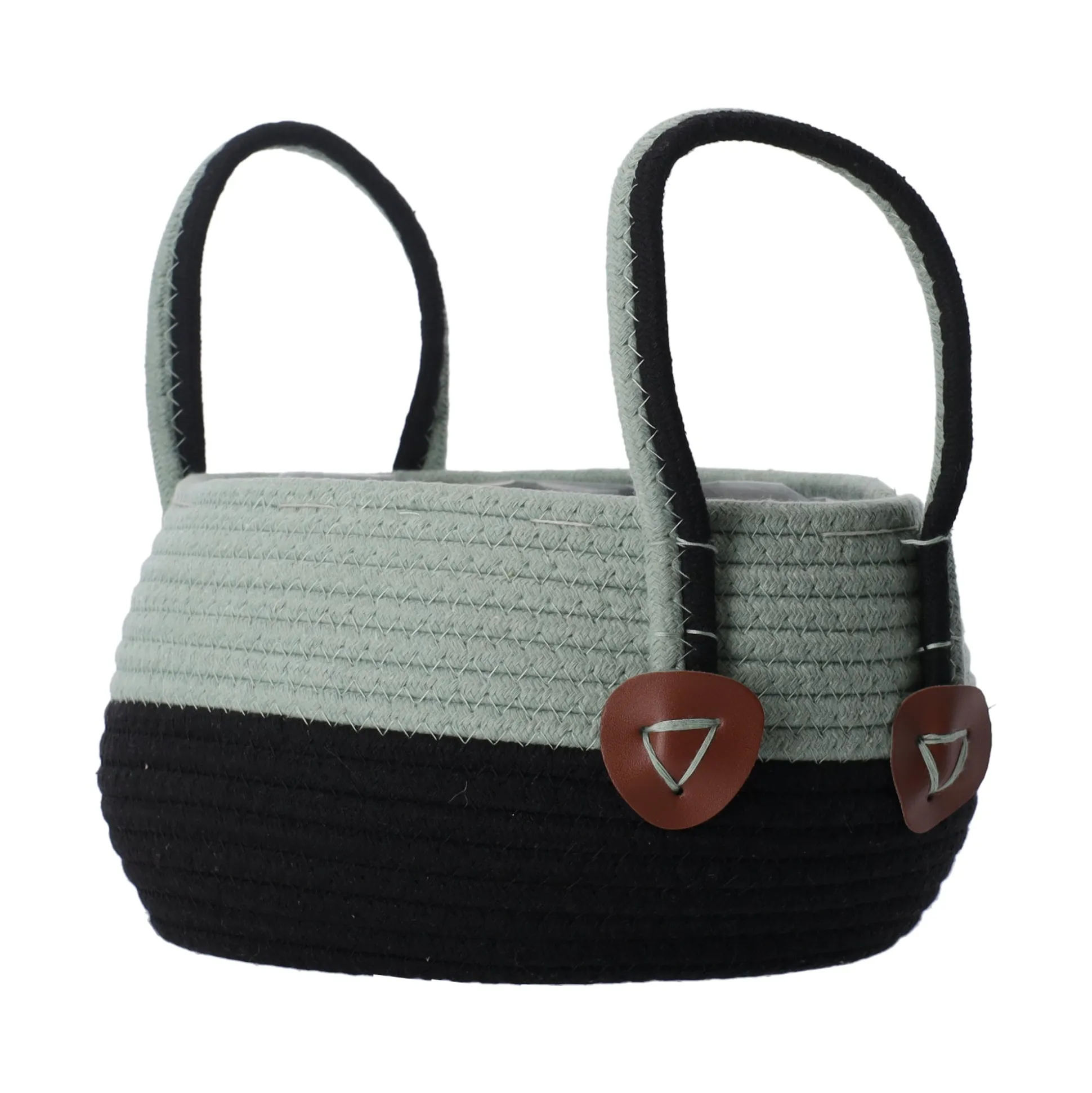 Mand Vertain 27 cm groen/zwart