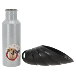 Meeneemdrinkfles hond 750ml