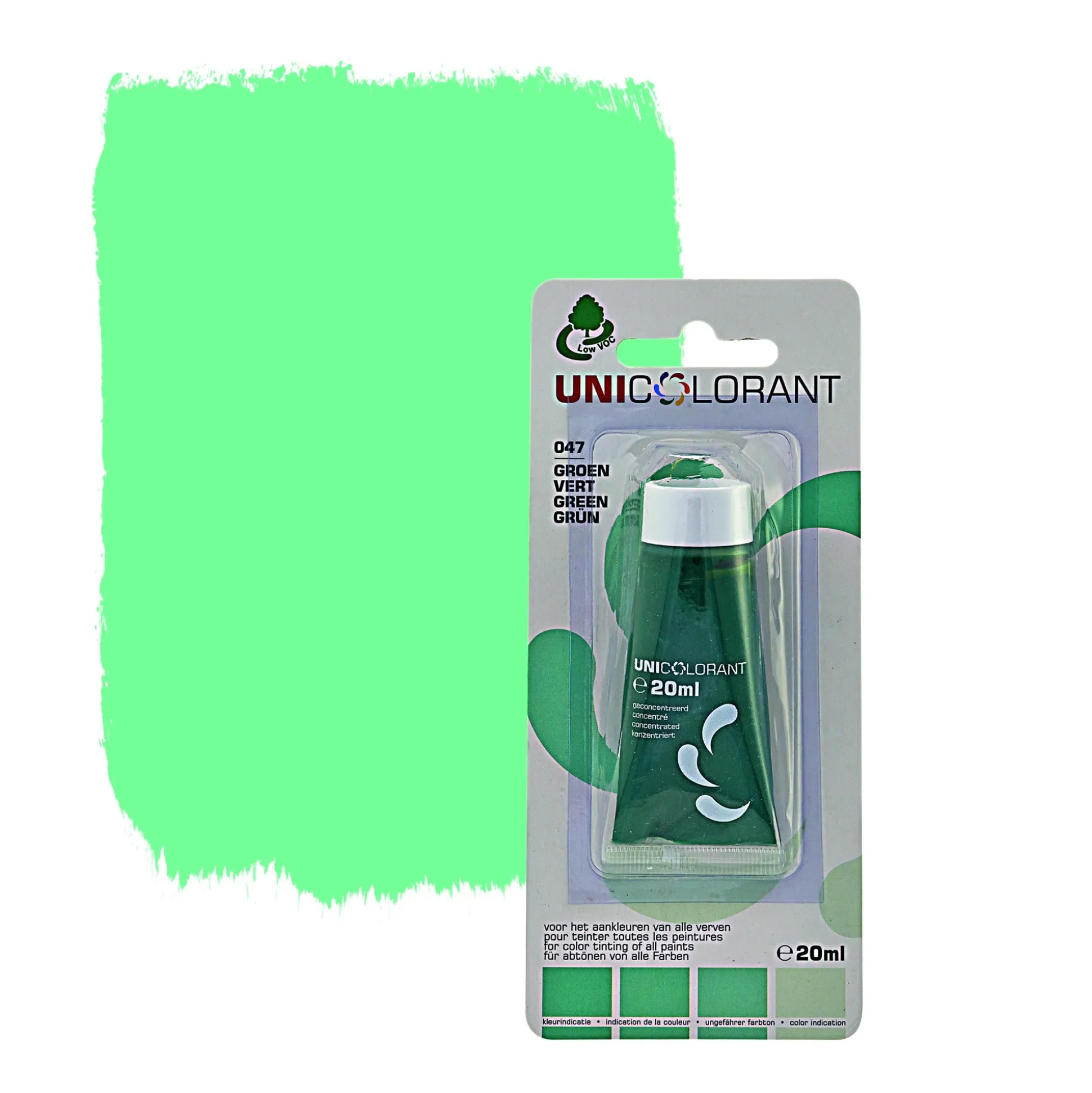 Mengkleur universeel 20ml groen