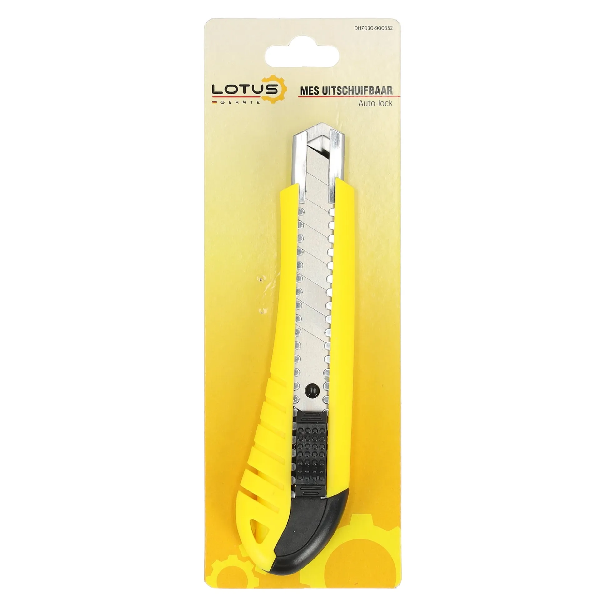 Mes uitschuifbaar auto-lock Lotus