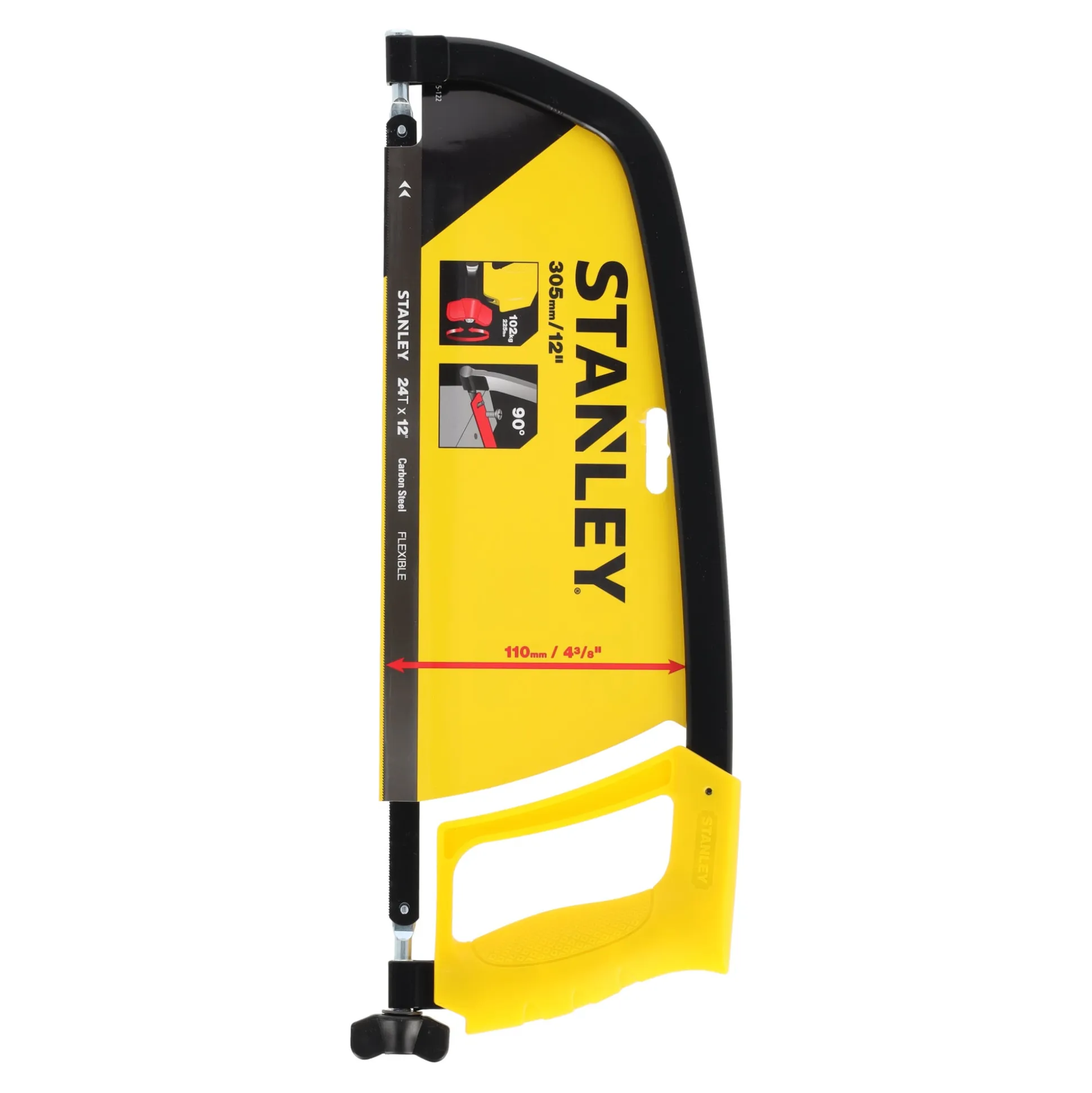 Metaal beugelzaag 300 Stanley