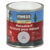 Metaalverf hoogglans wit 9010 250ml Finess