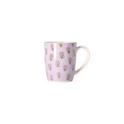 Mok met bloemen 10 cm