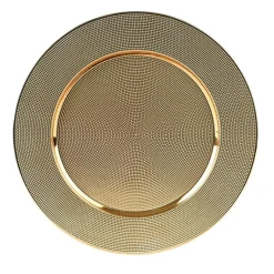 Onderbord goud 33 cm