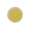 Onderzetter glas citrus 9 cm 4st.