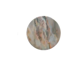 Onderzetter rond marble 10 cm 6 assorti