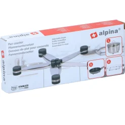 Onderzetter 27.5x20.5cm RVS Alpina