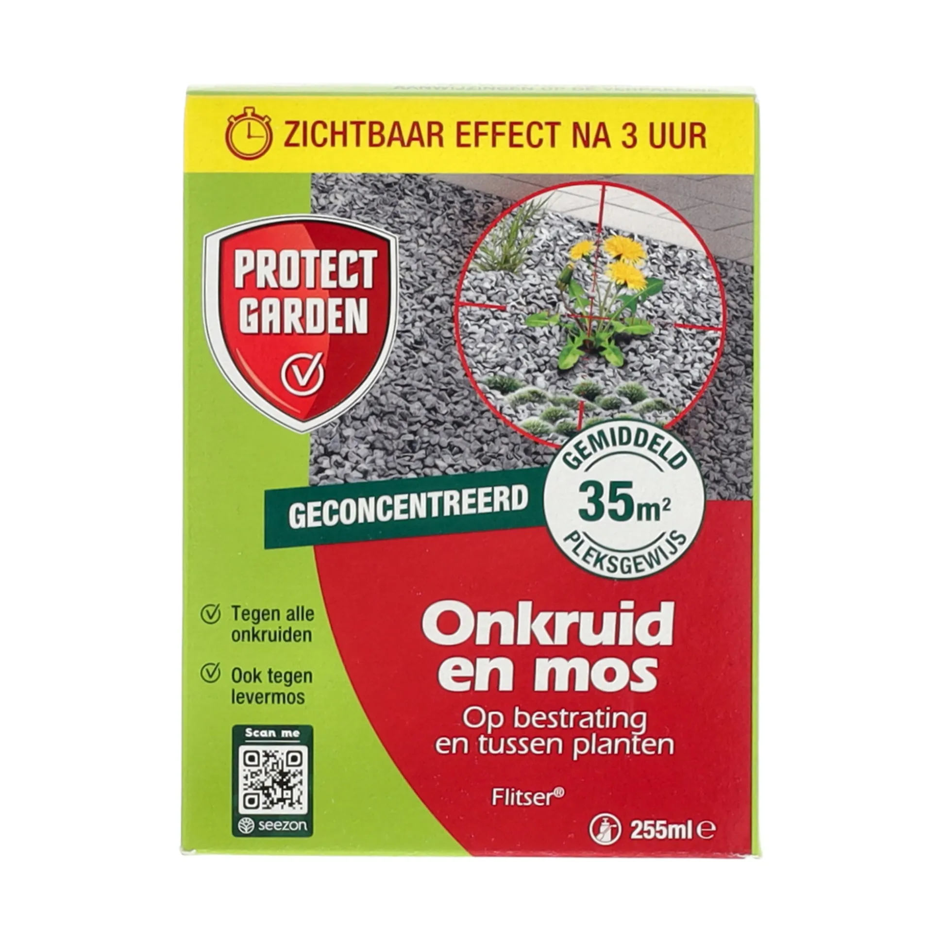 Onkruid en mos 255ml 35m2 Protect Garden