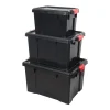 Opbergdoos robuust zwart 21L