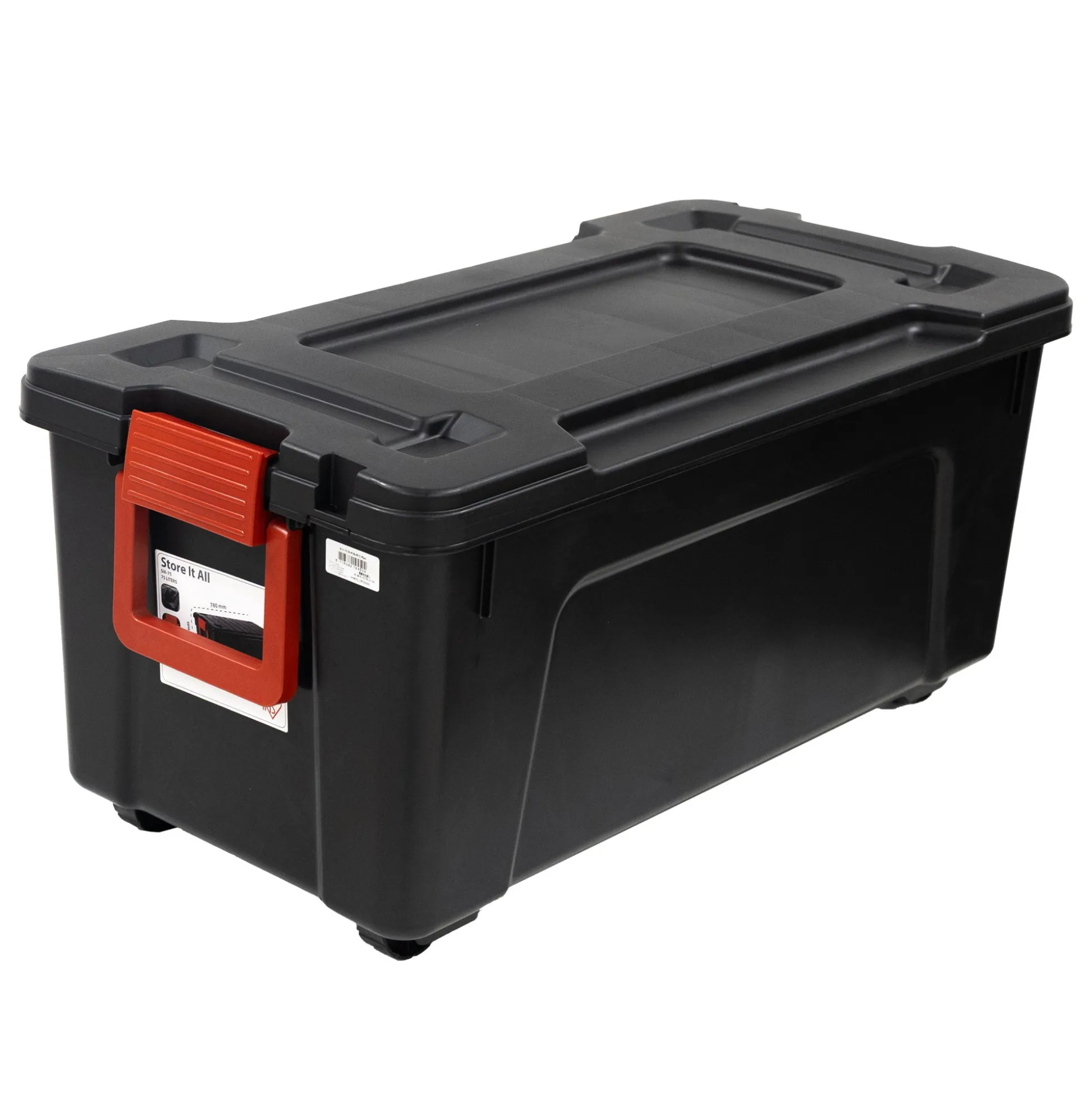Opbergkoffer robuust met wiel 75L