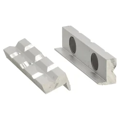 Opzetbek V-groef bankschroef 125mm