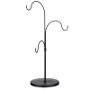 Ornament standaard zwart 46cm