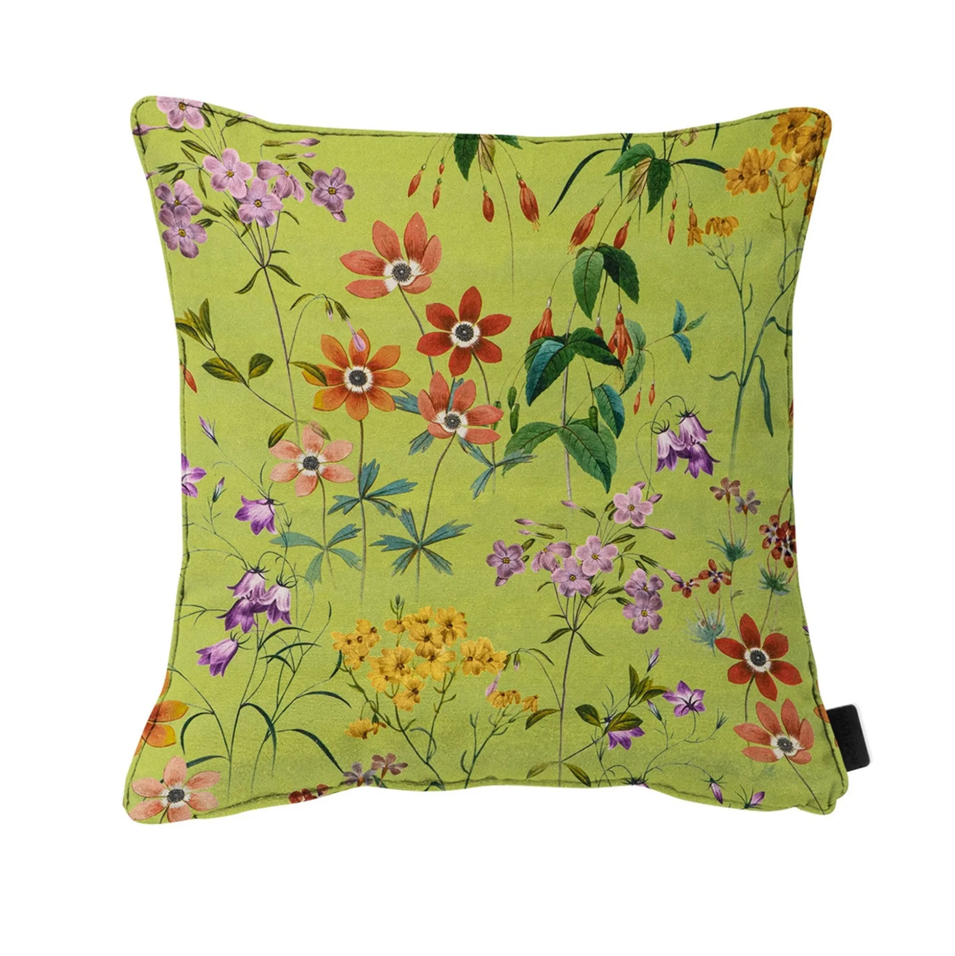 Out Milly green O281 50x50 pillow