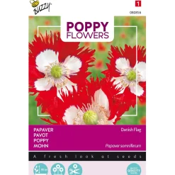 Papaver Deense vlag