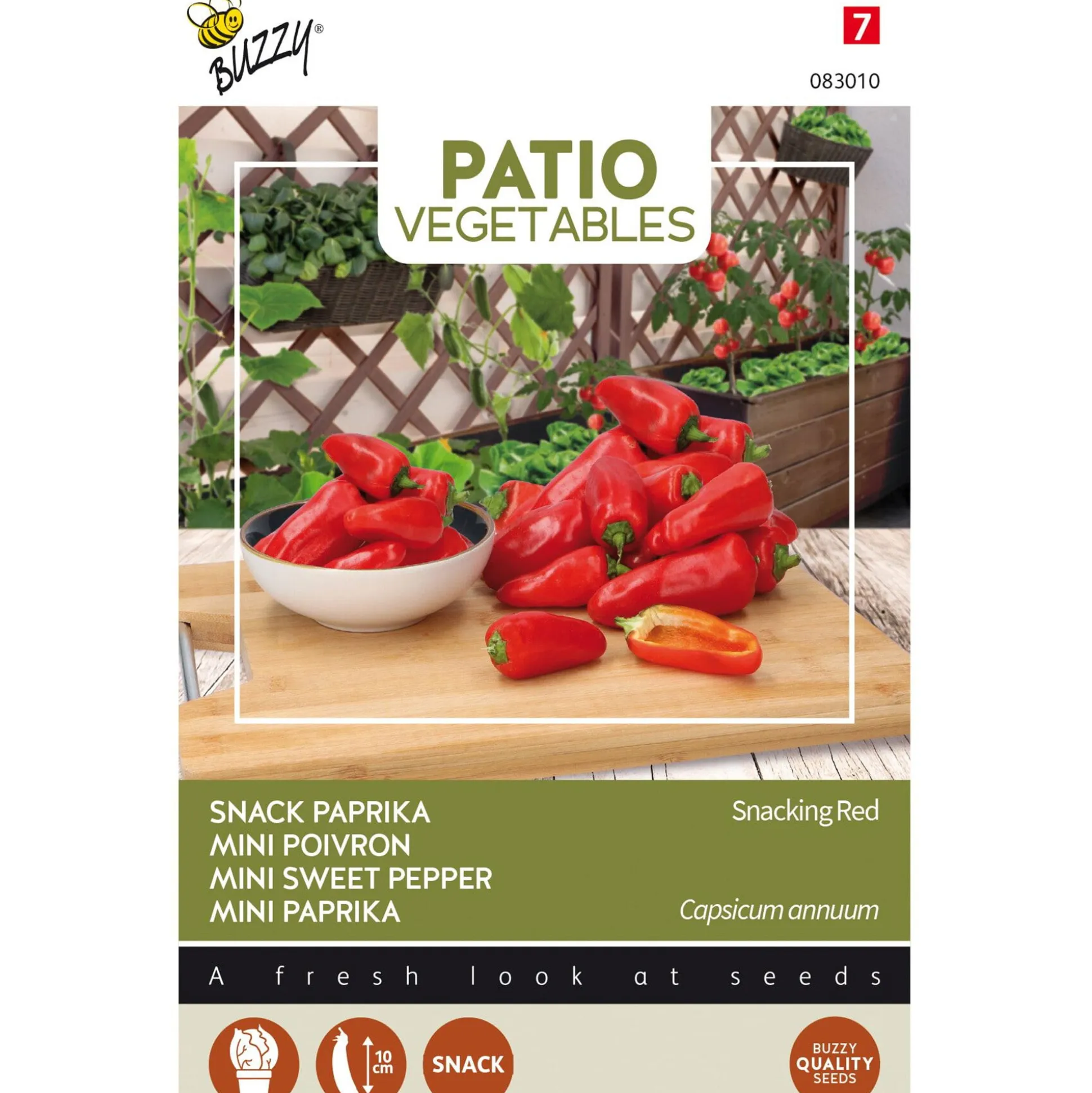 Paprika Snacking red
