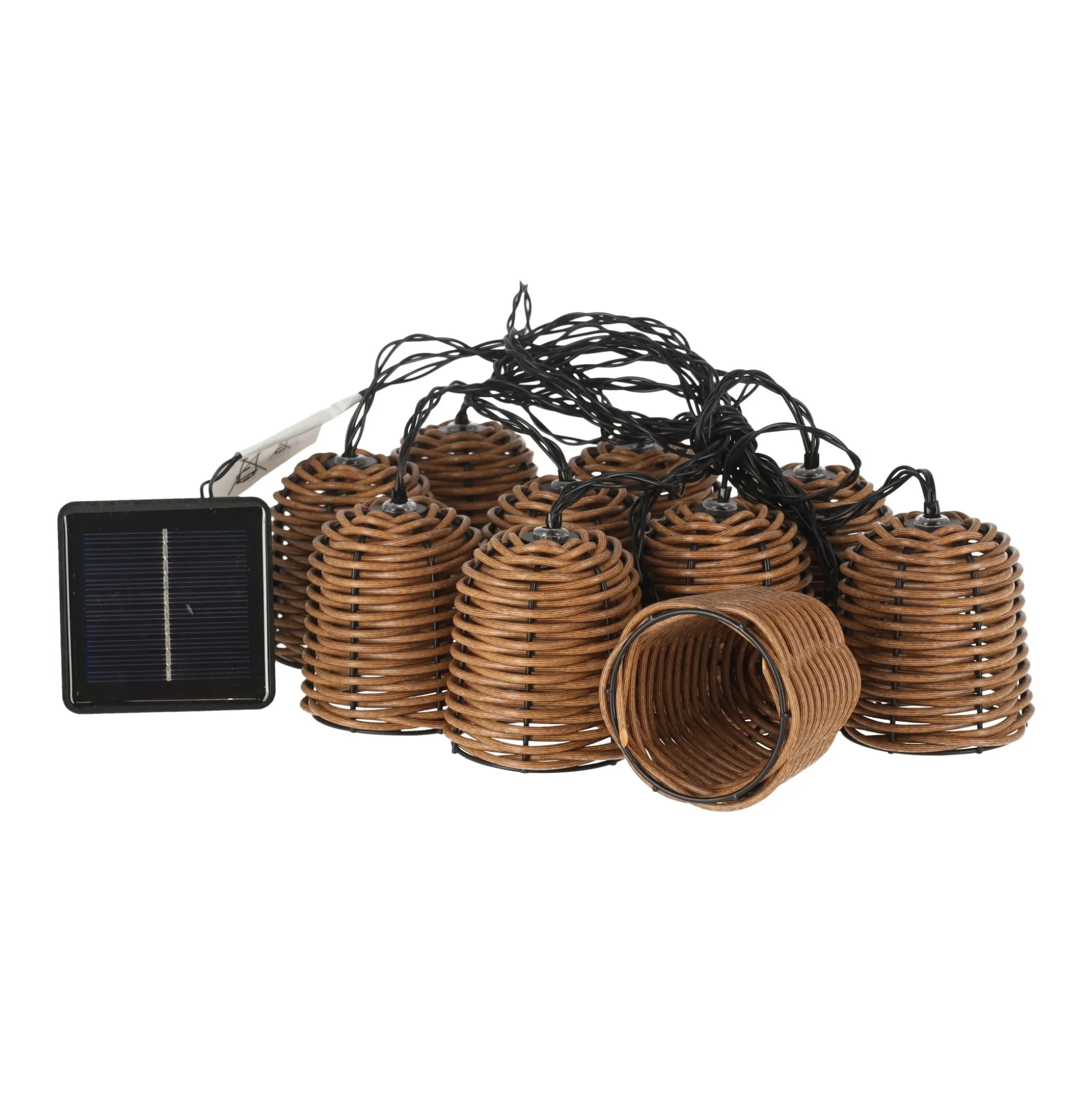 Partylight solar 10LED Warm Wit