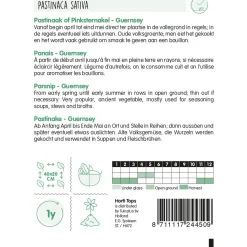Pastinaak Guernsey / pinksternakel zaad
