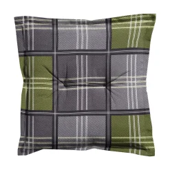 Patchy olive hocker 50x50