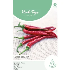 Peper cayenne / spaanse lange rode zaad