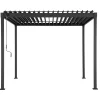Pergola Mirador 80 Solid antraciet 3x4m