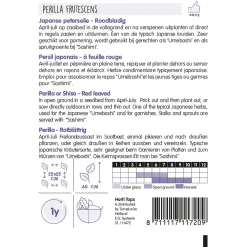 Perilla Shiso paarsbladig zaad