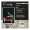 Pickup met kerstboom infinity 44 cm