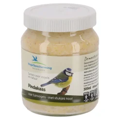 Pindakaas vogel + noten 330gr
