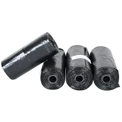 Poepzak + handvat zwart 4x15st