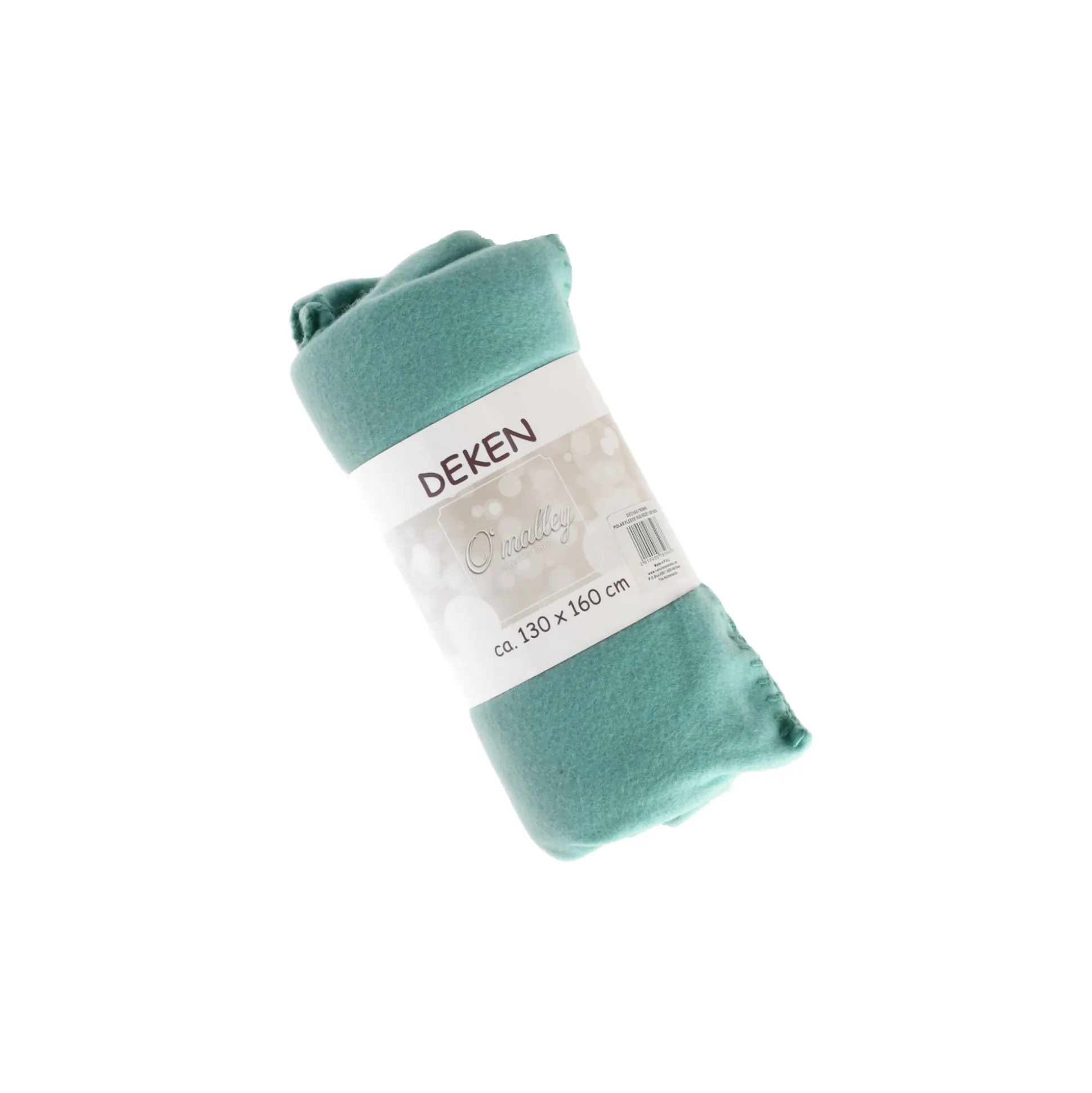 Polar fleece zeeblauw 130 x 160 cm