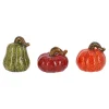 Pompoen decoratie 8cm
