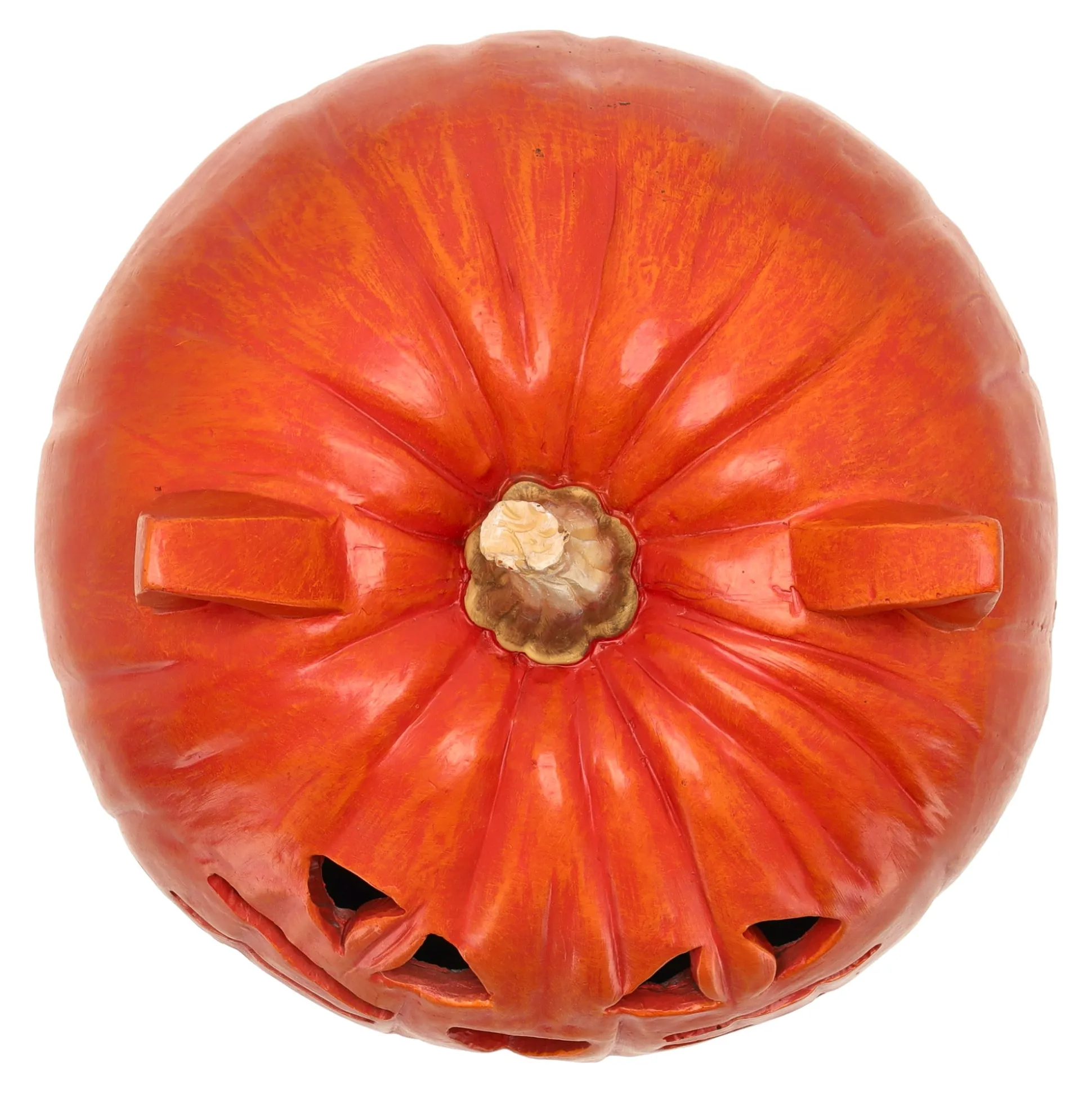 Pompoen Halloween kat LED 25 cm