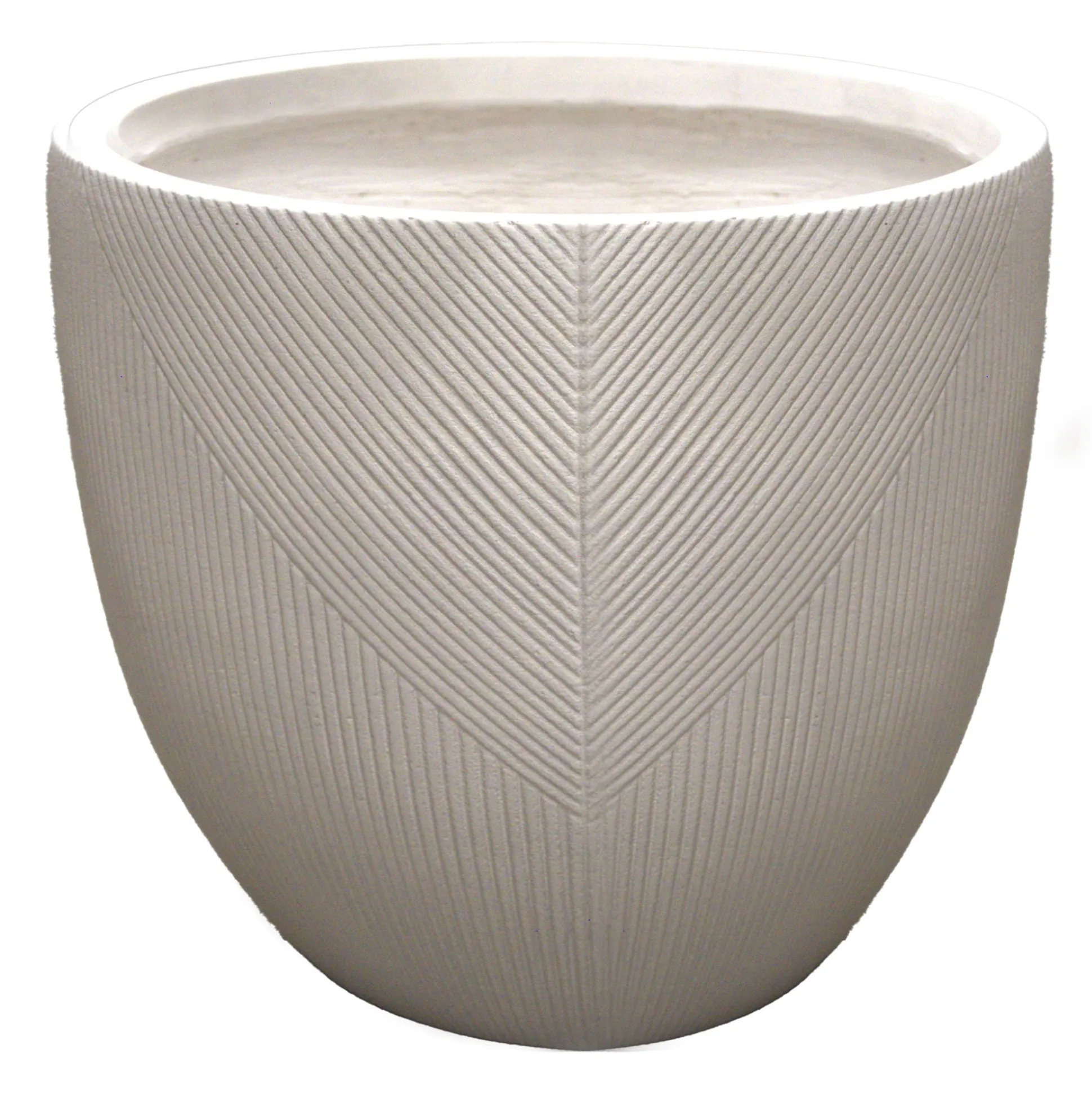 Pot Borrano wit 24 cm