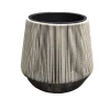 Pot Calvisi 28 cm grijs