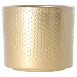Pot Era rond goud relief 9 x 10 cm