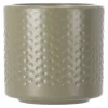 Pot Era rond groen relief 7 x 7 cm