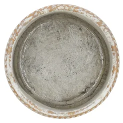Pot ribbel 17 cm cement